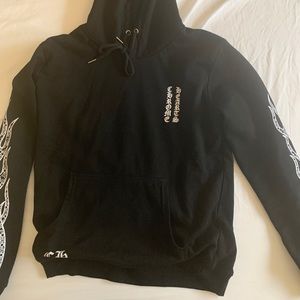 Chrome Hearts Hoodie (Flames on sleeve) ALMOST NEW